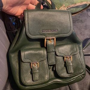 Micheal khors forest green backpack